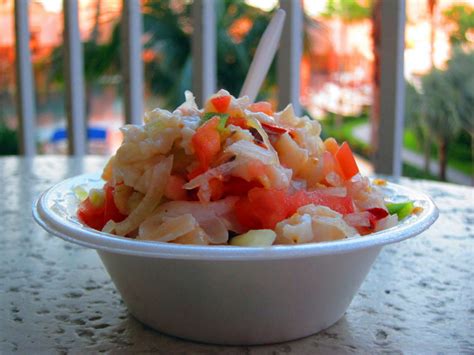 Conch Salad - TurtlesTravel