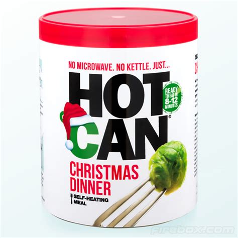 Christmas Dinner in a Self-Heating Can