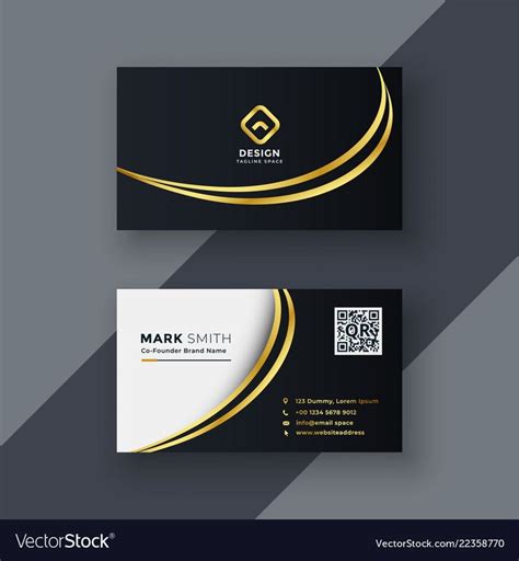 stylish golden creative business card design. Download a F ree Preview or Hi… | Business cards ...