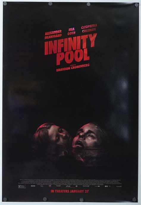 Amazon.com: INFINITY POOL MOVIE POSTER 2 Sided ORIGINAL 27x40 Mia Goth ...