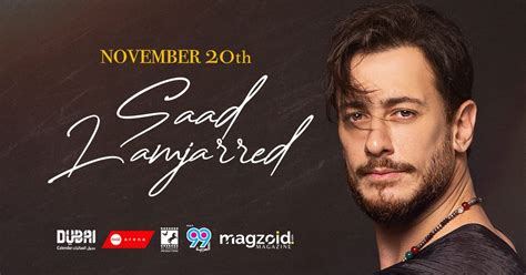 Saad Lamjarred in Concert, Dubai UAE - Magzoid Magazine