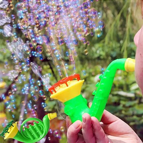 High Qualitity Water Blowing Toys Bubble Gun Soap Bubble Blower Outdoor ...