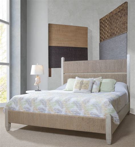 Panama Jack Wood and Woven Bed - Palmetto Home