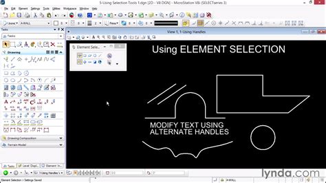 Download Up and Running with Bentley MicroStation V8i tutorial videos