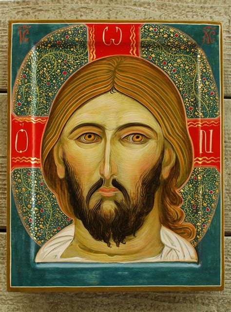 Jesus Christ Icon Hand Painted Icon Ukrainian Icon Byzantine Icon ...