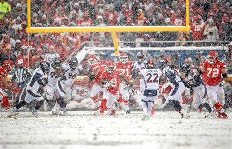 'Treacherous' Conditions In Denver For Broncos vs. Chiefs Game - The Spun