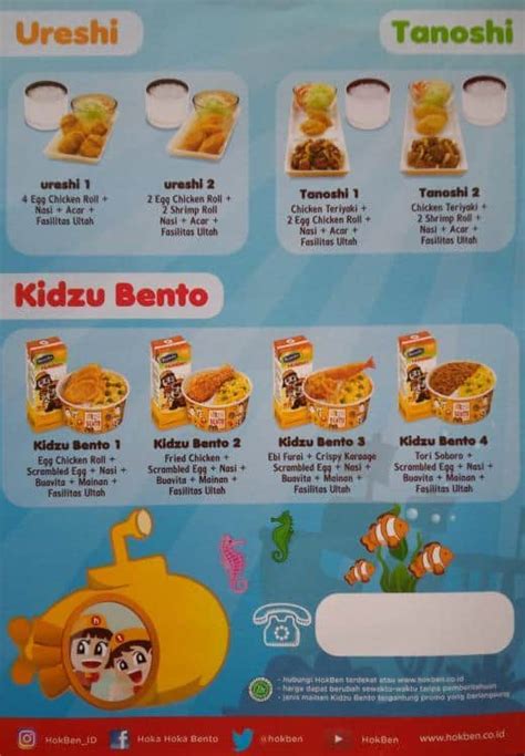 HokBen Menu, Menu for HokBen, Senayan, Jakarta - Zomato Indonesia