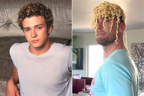 NSYNC's Lance Bass trolls Justin Timberlake for 'It's gonna be May' meme — ramen hair included