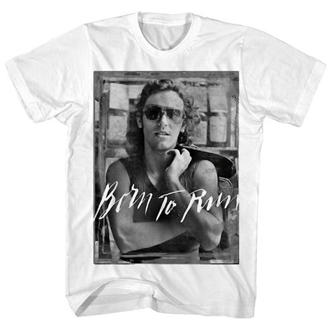 Bruce Springsteen T-Shirt | Born To Run Portrait Bruce Springsteen Shirt