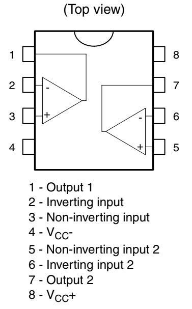 Lm358 Pin Diagram