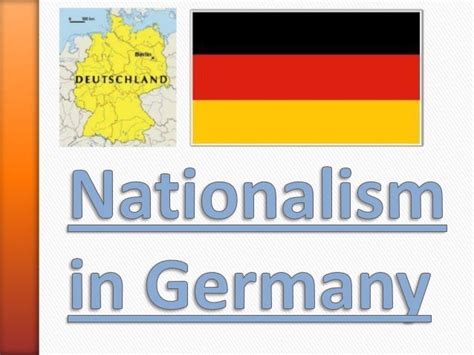 Nationalism in germany