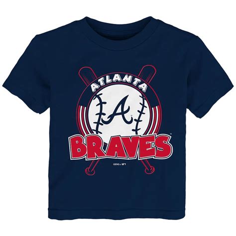 Toddler Atlanta Braves Navy Fun Park T-Shirt