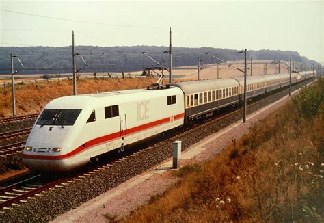 ICE-1 test run near Rohrbach, Germany (1990) [1570x1082] : TrainPorn