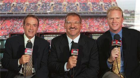 Monday Night Football announcers | ABC Sports | Pinterest | Night ...