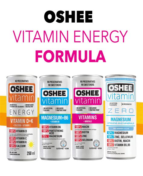 OSHEE - Stay active with essential vitamins and minerals