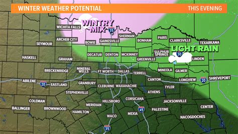 DFW Weather: Let's talk about rain, winter weather chance in North Texas | wfaa.com