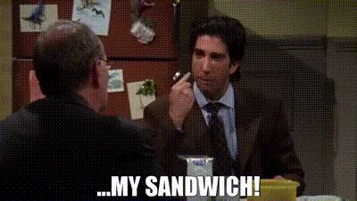 YARN | ...my sandwich! | Friends (1994) - S05E09 The One With Ross's ...