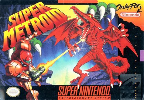 Super Metroid (1994) box cover art - MobyGames