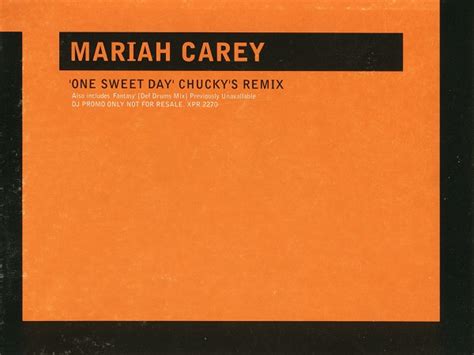 Mariah Carey - One Sweet Day (Chucky's Remix) (1995, Vinyl) | Discogs