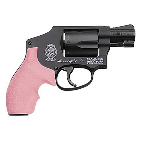 Smith & Wesson Model 442 Airweight, Revolver, .38 Special, 150469, 22188136531, Pink Grips ...