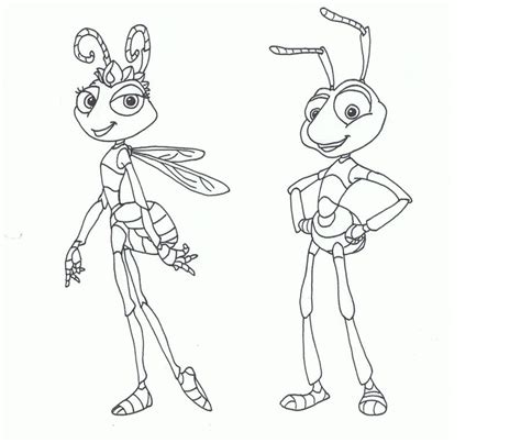 Atta and Flik sketch by roozki92 on DeviantArt