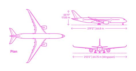 Airbus A350-900 Dimensions & Drawings | Dimensions.com