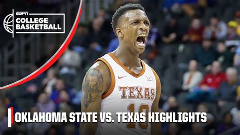 Oklahoma State Cowboys vs. Texas Longhorns | Full Game Highlights - YouTube