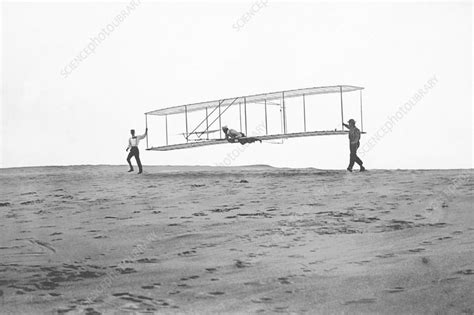 Wright brothers' glider - Stock Image - V320/0099 - Science Photo Library