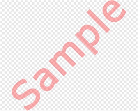 Red sample text, Digital watermarking, watercolor watermark, text, logo png | PNGEgg