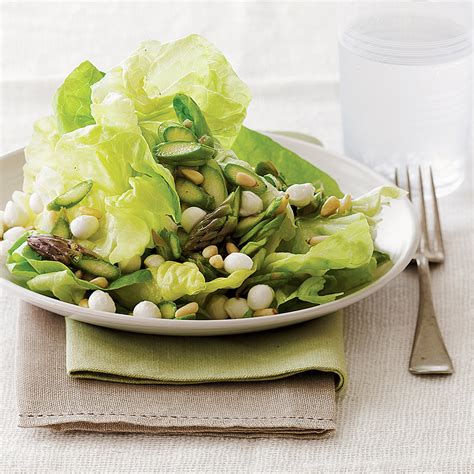 Asparagus and Butterhead Lettuce Salad Recipe – Sunset Magazine