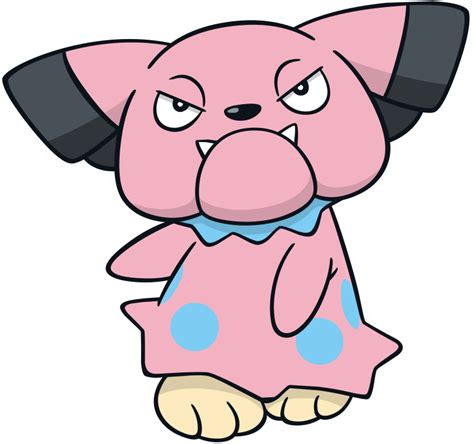 Snubbull official artwork gallery | Pokémon Database