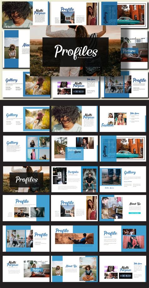 Profiles - Creative Powerpoint Presentation Template | Creative ...