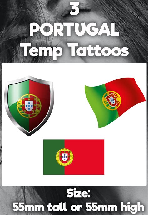 Portugal Flag Tattoo