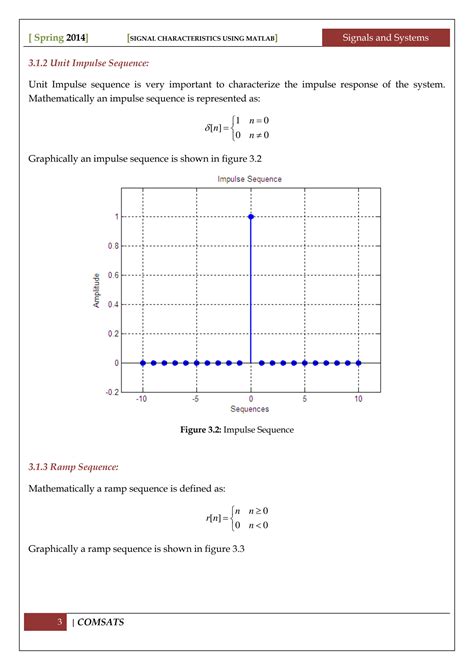 SOLUTION: Signals and systems lab 03 matlab signal characteristics using matlab - Studypool