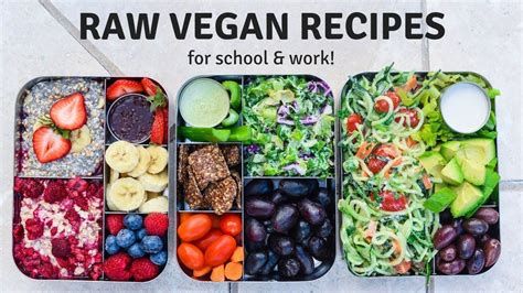 Raw Vegan Meal Prep in 2021 | Vegan lunch recipes, Raw food recipes, Vegan meal prep