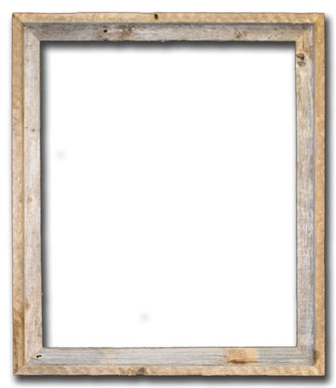 22x28 Picture Frames – Reclaimed Barn Wood Open Frame (No Plexiglass or Back) - Rustic Decor