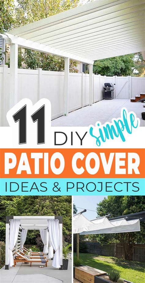 16 DIY Patio Cover Ideas to Transform your Outdoor Space • The Garden Glove