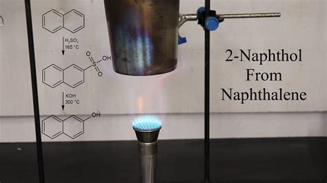 2-Naphthol Synthesis from Naphthalene - YouTube