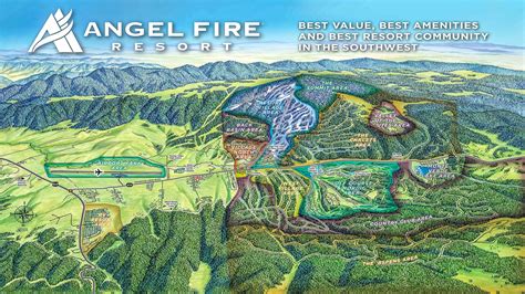 Angel Fire Resort Map, Angel Fire, NM | Global Resort Maps