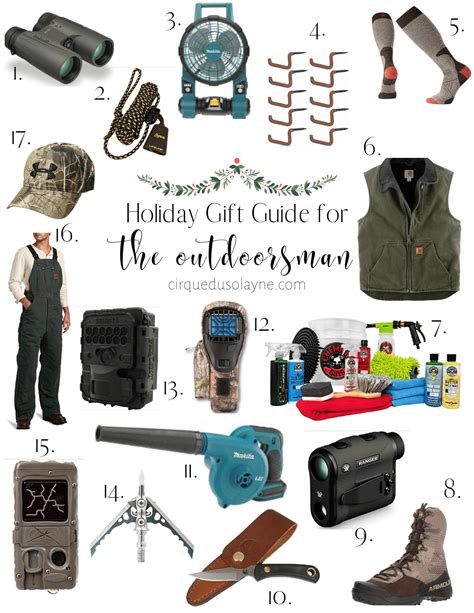 20 Gifts For The Outdoorsman - Cirque du SoLayne