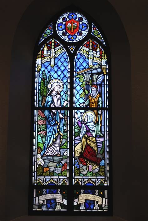 Stained Glass Windows - Our Lady of Walsingham Catholic Church ...