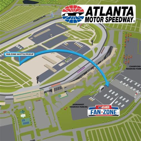 Atlanta Motor Speedway Parking Map – The World Map