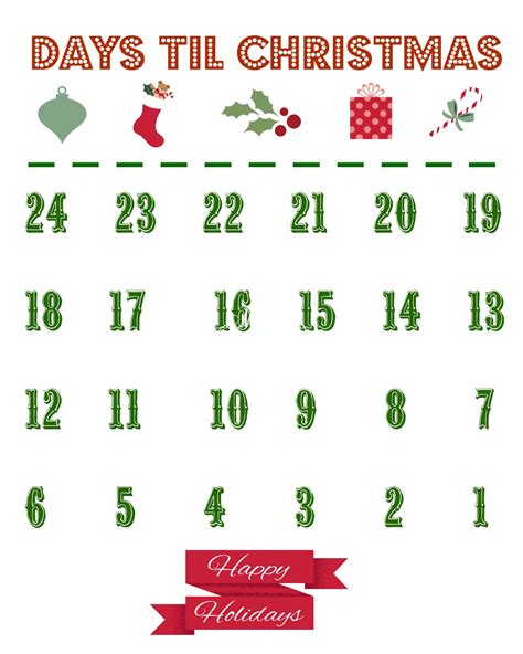 Holiday Countdown - Advent Calendar Ideas