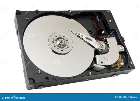 Open hard disk drive stock photo. Image of harddrive - 10444914