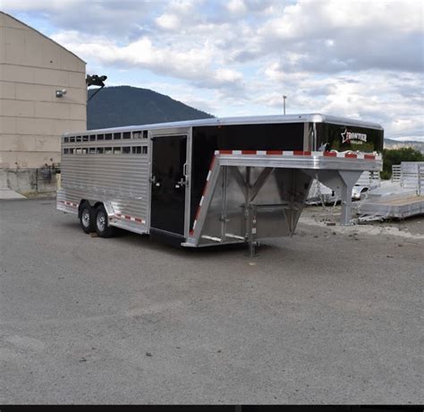 Frontier Stock Trailer Custom Show Cattle