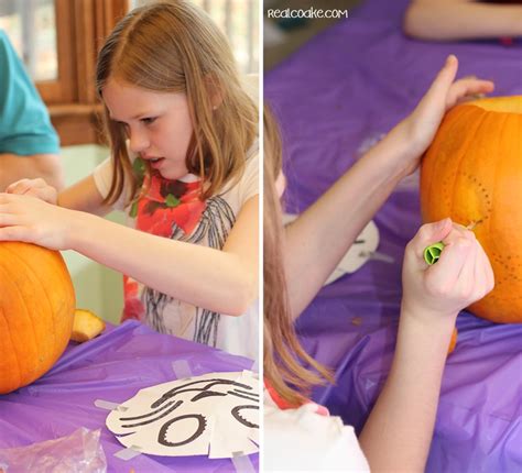 Pumpkin Carving Family Fun - The Real Thing with the Coake Family