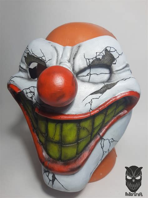 Sweet Tooth mask Twisted Metal Clown game mask Needles Kane | Etsy