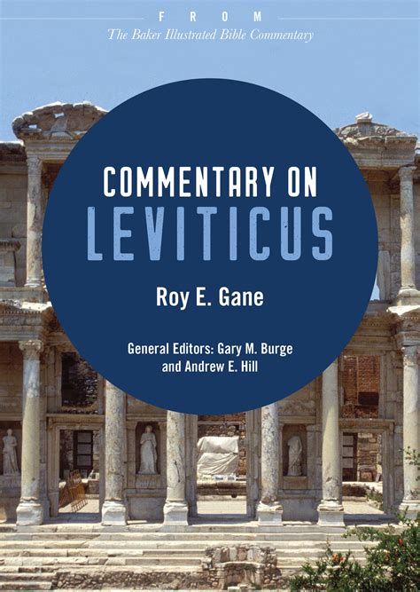 Commentary on Leviticus | Baker Publishing Group