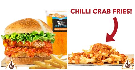 Burger King Has New Double Chilli Crab Salmon Burger And Fries ...