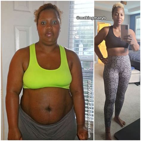 Mary lost 86 pounds | Black Weight Loss Success